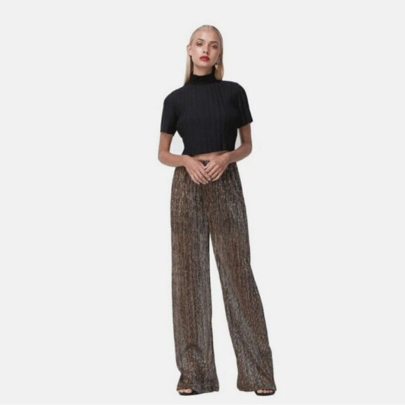 slim fit dress slacks LOLA DRESS – Torn By Ronny Kobo main image 0